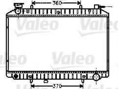 VALEO 734530 Radiator, engine cooling